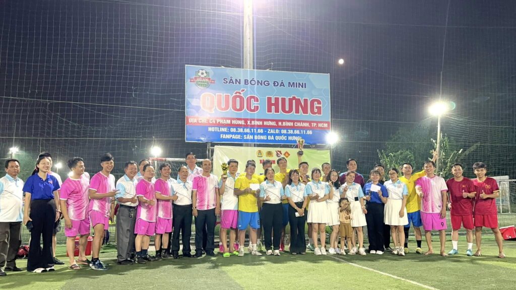 Các tiện ích hiện có tại Sân bóng Quốc Hưng ARENA